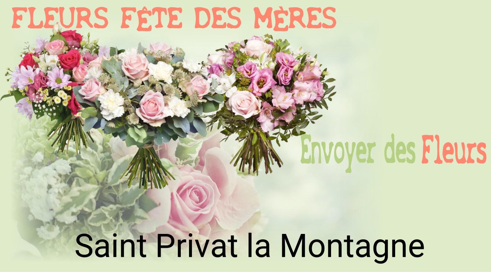Bouquet de Fête des Mères livré à Saint-Privat-la-Montagne